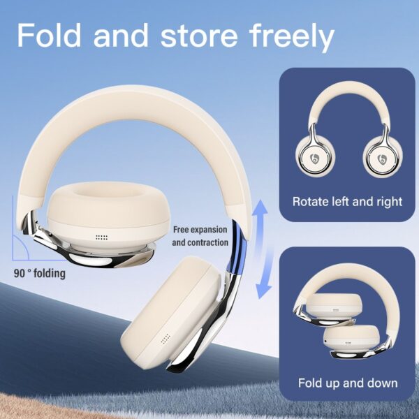 wireless Bluetooth acoustic headphones