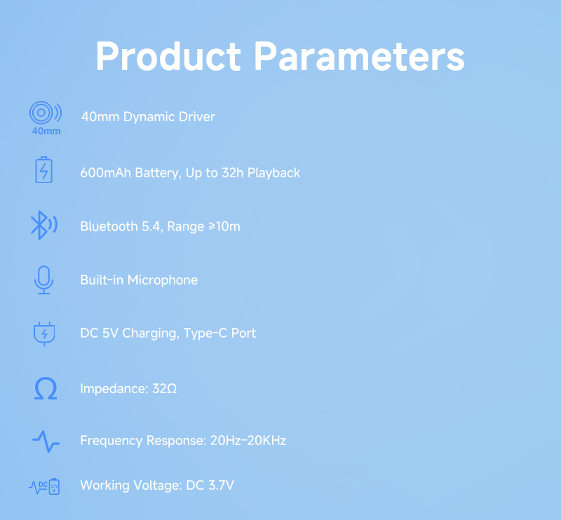 Fones de ouvido OVLENG FK71-Voltix Pro+