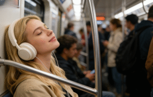 commuting noise cancelling headphones